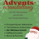 Adventsveranstaltung FFW Lütjenwestedt
